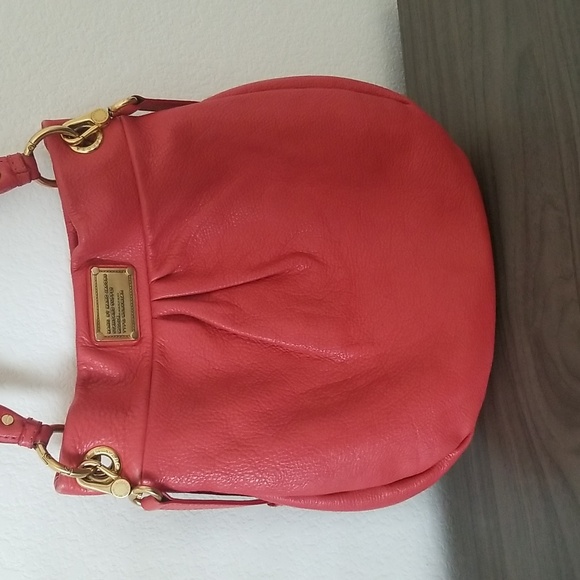 Marc Jacobs Handbags - Coral Leather Shoulder Bag
